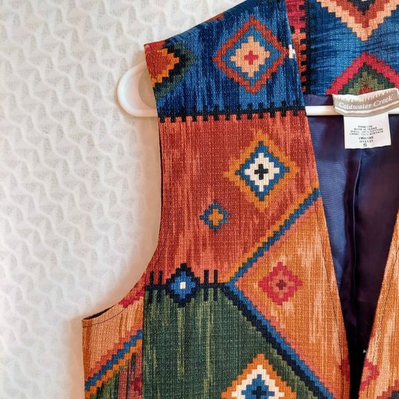 Colorful sleeveless vest - Picture 5 of 9